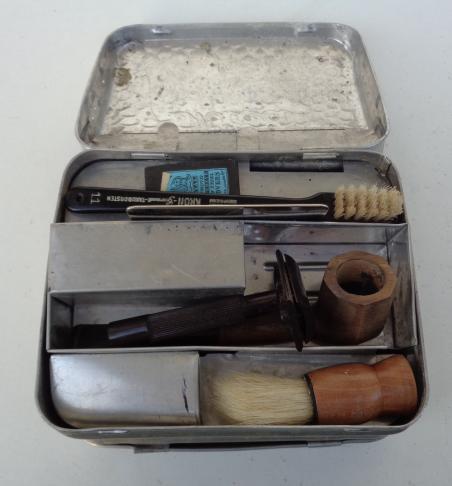 Wehrmacht Mica Cleaning/Polish/Personel Hygiene Box for the M31 Mestin