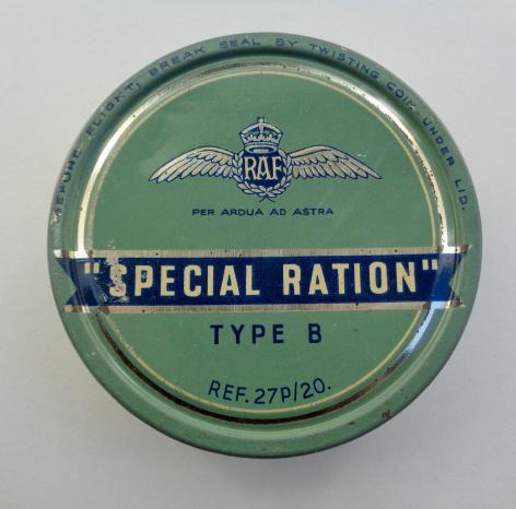 RAF Royal Air Force special Ration type B