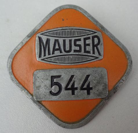 Mausser Factory workers Badge