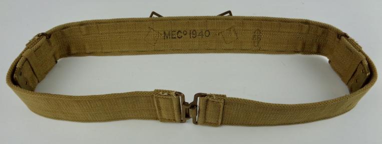 British WW2 Combat Belt