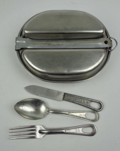 US WW2 Mestin and Spoon Knife Fork set