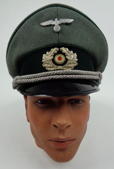 Wehrmacht Officers visor cap Heeres Verwaltung