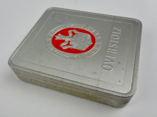 Wehrmacht era metal Cigarettes can Tropen-Packung