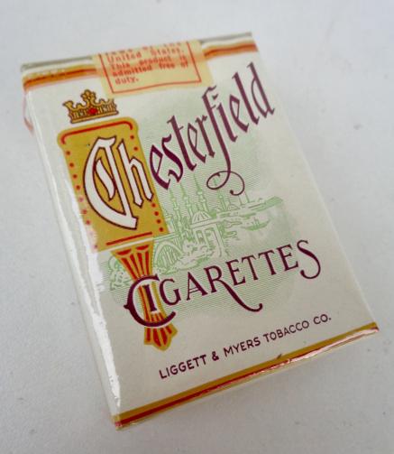 US WW2 Chesterfield Cigarettes