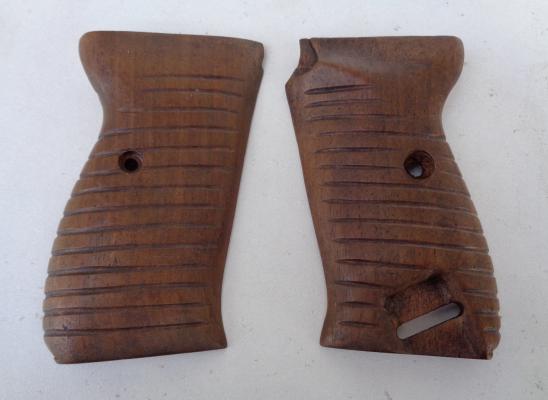 Wooden P38 Pistol Grips