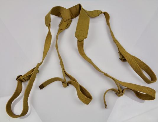 British WW2 Brengun Tripot Carrying Straps