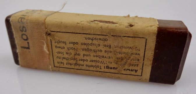 Wehrmacht Ointment Tablets (Hautentgiftungs)