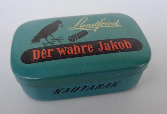 German Chewing Tabacco Can