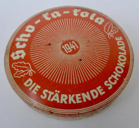 Wehrmacht Cho-Ka-Kola Can with content