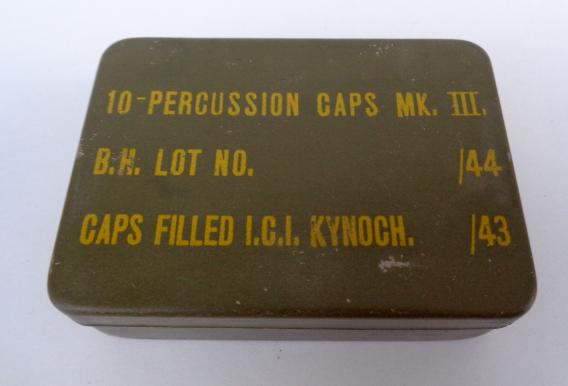 IMCS Militaria | British WW2 metal Percussion Caps Can