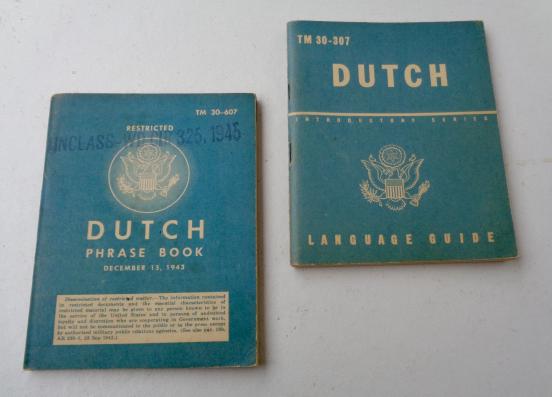 US WW2 Translate Booklets Dutch