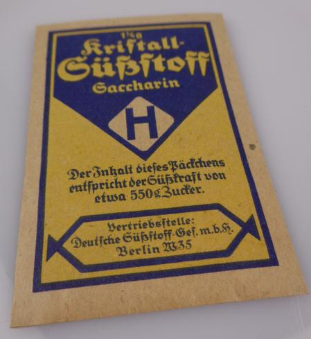 Wehrmacht Packaging Sweetener