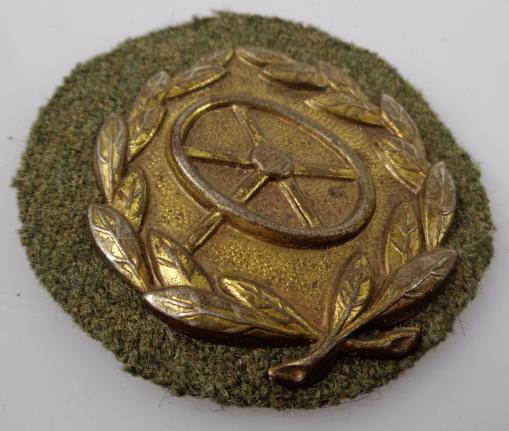 Wehrmacht Drivers Badge in Bronze