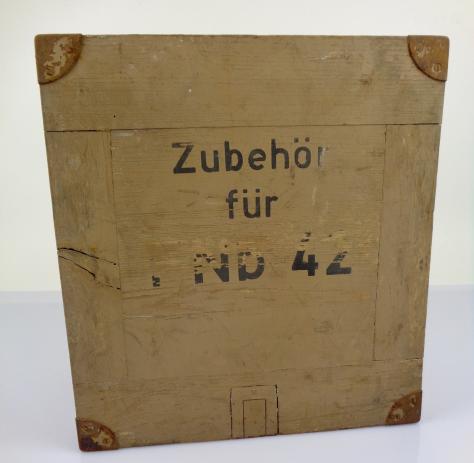 Wehrmacht wooden case Panzer Nebel Büchse 42