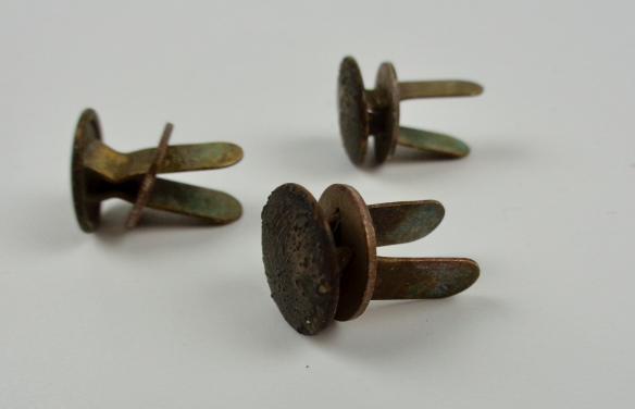 set of 3 original Wehrmacht M35 Liner Split Pins