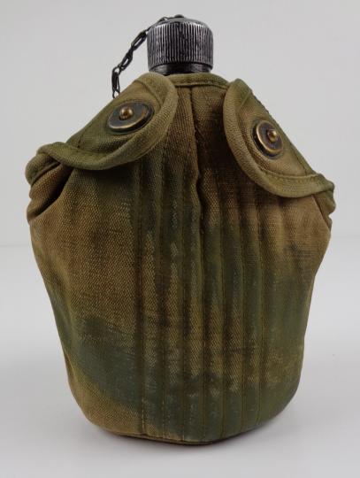 US WW2 Canteen with Camo Cover