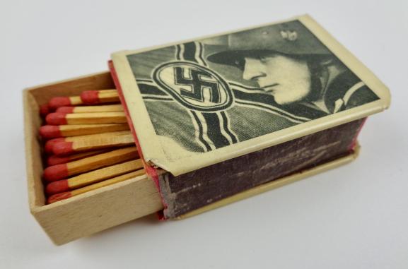 Wehrmacht metal matchbox cover