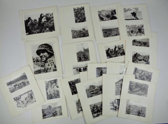 34 re-printed WaffenSS Photographs