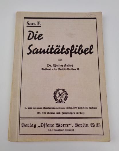 Wehrmacht Sanitäts Fibel (Medic Handboek)