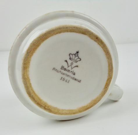 Reichs Arbeidsdienst Porcelain Cup