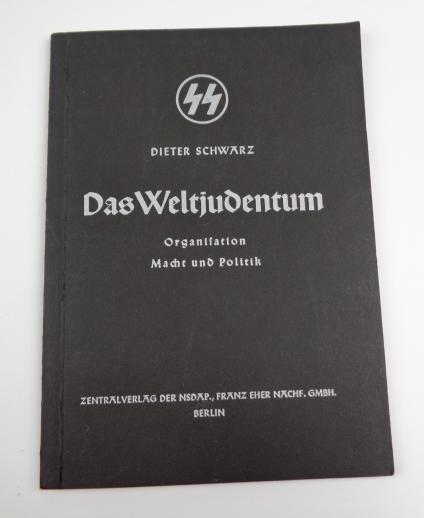 Extreem rare SS Book Das Weltjudentum