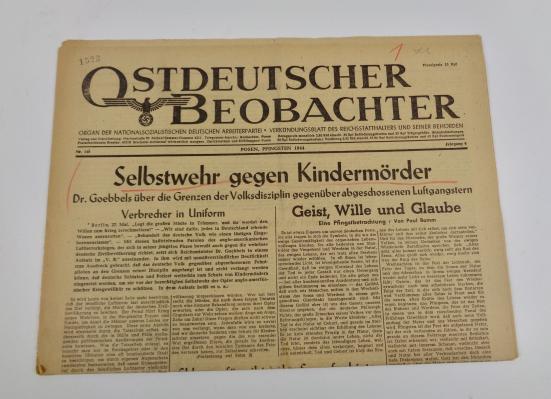 Ost Deutscher Beobachter Newspaper