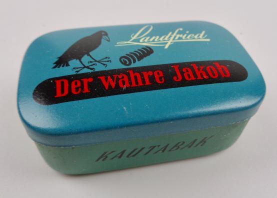 German Chewing Tabacco Can