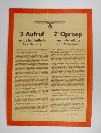 Wehrmacht Announcement Poster