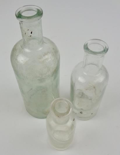 Wehrmacht Medical Glas Bottles