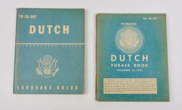 US WW2 Translate Booklets Dutch