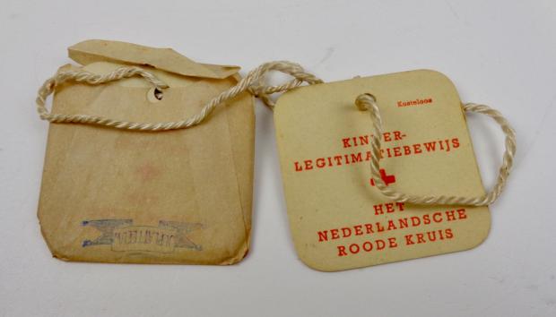 Dutch WW2 Red Cross Childrens ID Dogtags