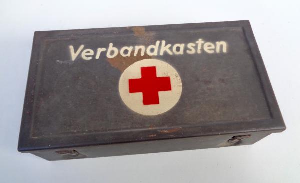 Wehrmacht metal Vehicle Bandage Case