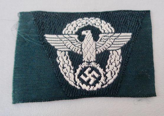 Grüne Polizei Cap Eagle