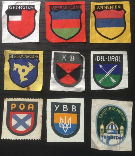 9 Cloth Printed Volunteer Arm Shields (Patches)