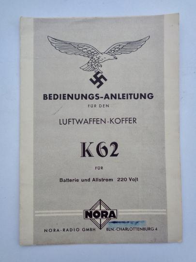 User Manuel Luftwaffe Nora Radio