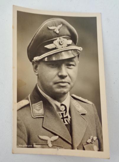 Third Reich Postcard Knights Cross Recipient