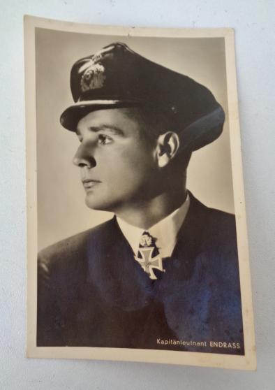 Third Reich Postcard Knights Cross Recipient