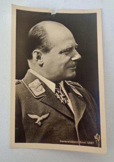 Third Reich Postcard Knights Cross Recipient