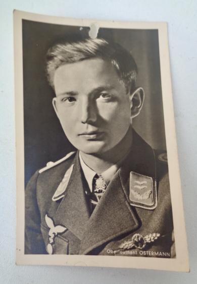 Third Reich Postcard Knights Cross Recipient