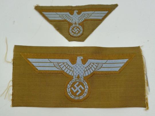 DAK Deutsches Afrika Korps Tunic and Cap Eagle