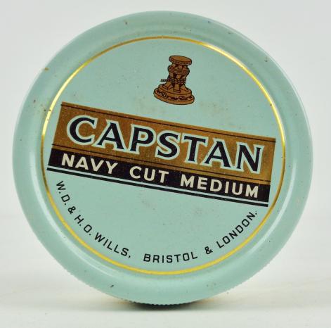 British WW2 Tabaco Can (Capstan Navy Cut Medium)