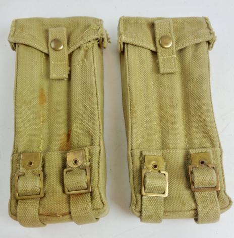 British P37 Homeguard Pouches