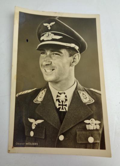 Third Reich Postcard Knights Cross Recipient