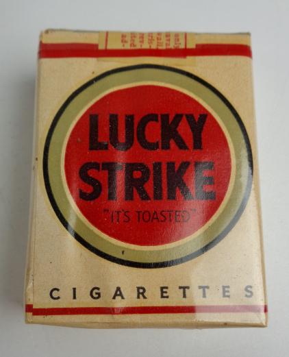 US WW2 Lucky Strike Cigarettes