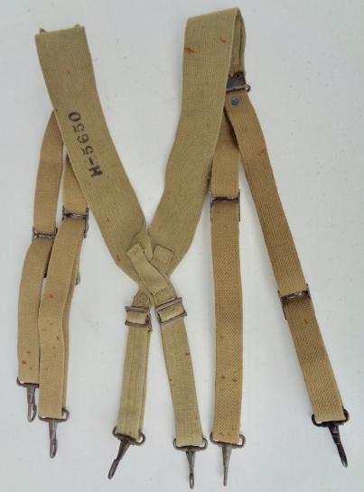 US WW2 Suspenders