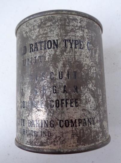 US WW2 Ration Can