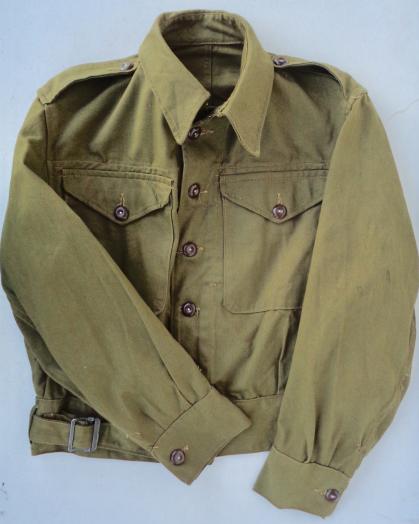 British WW2 Demin Battle Dress Tunic