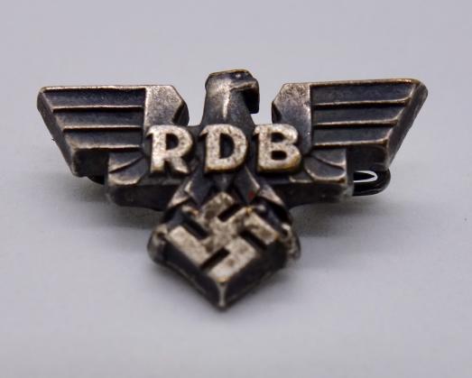 RDB metal Badge Reichs Bund Beambte