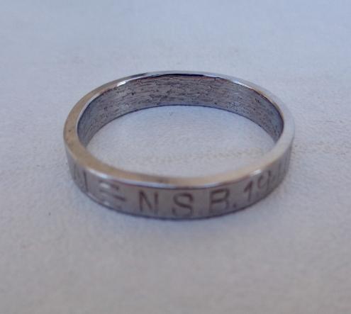 IMCS Militaria | Dutch NSB Wedding Ring (Woman)