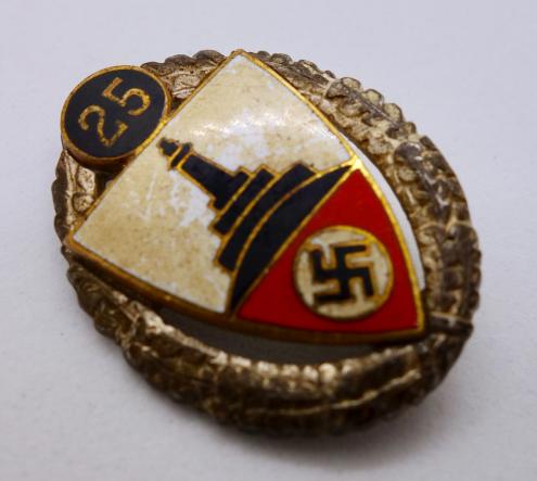 25 Years Member Badge Kyffhäuser Bund